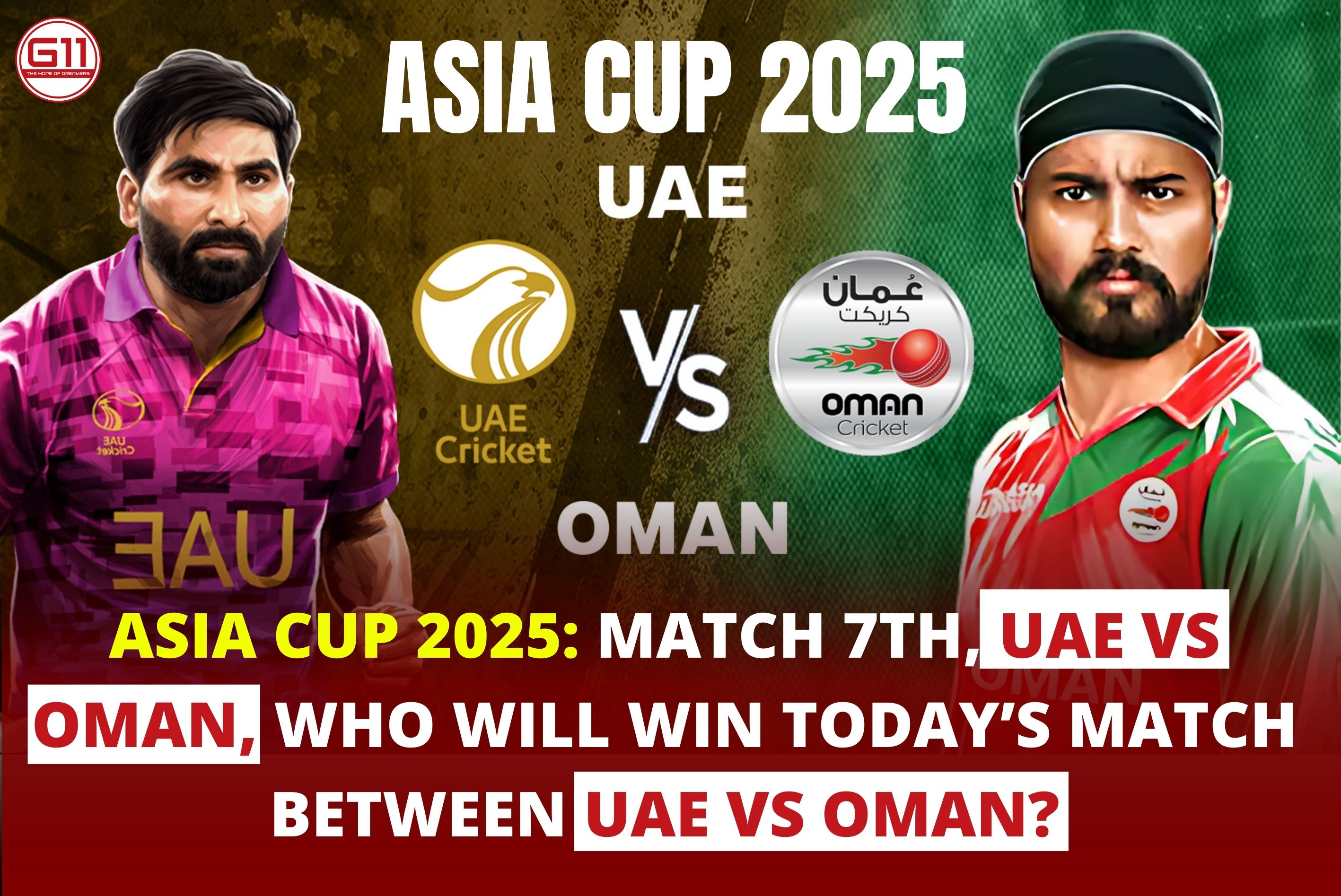 G11-Fantasy Cricket Prediction for Today's Match