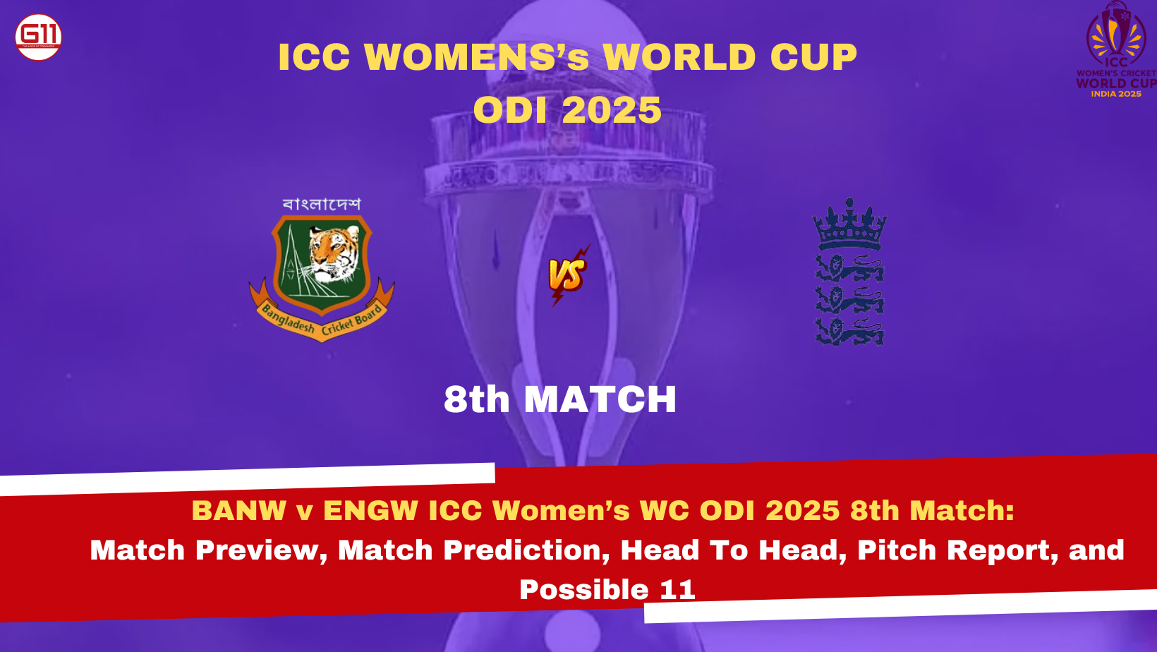 G11-Fantasy Cricket Prediction for Today's Match