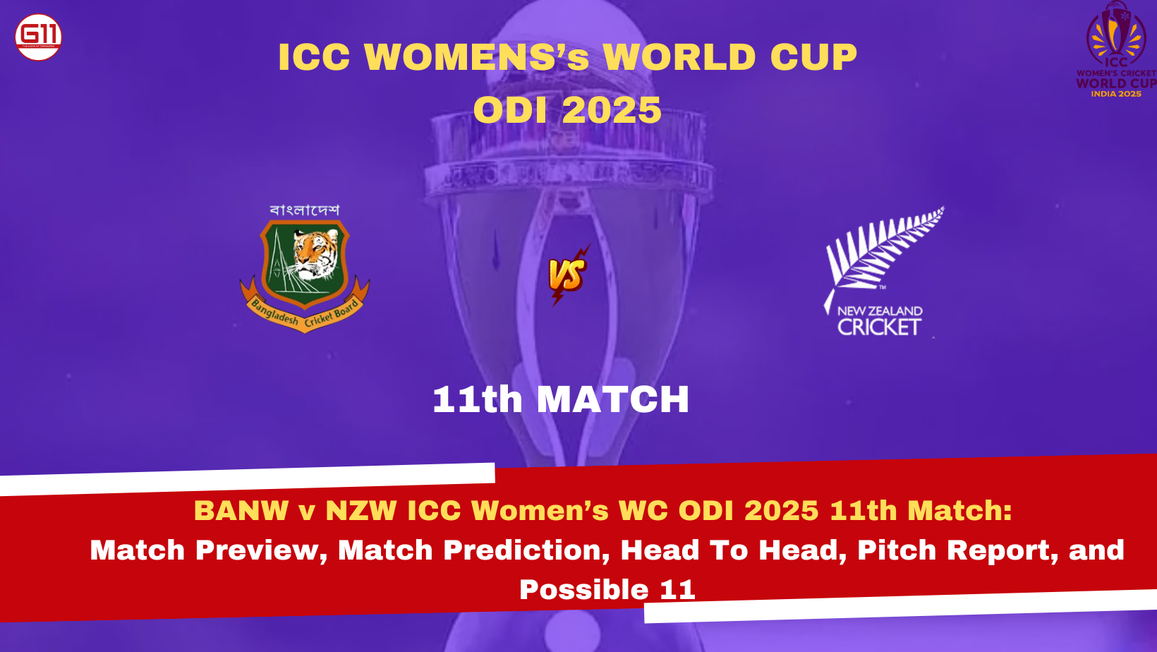 G11-Fantasy Cricket Prediction for Today's Match