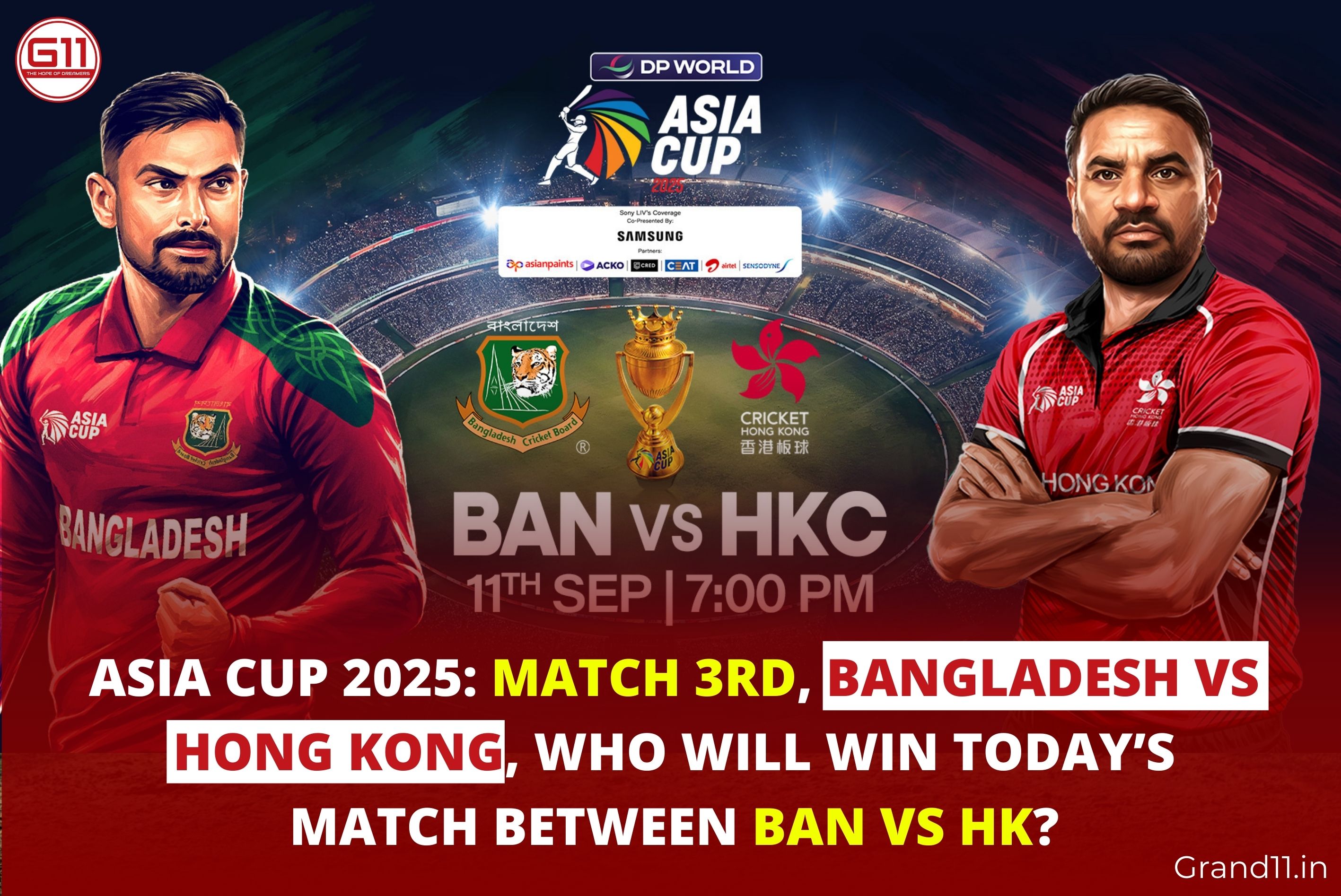 G11-Fantasy Cricket Prediction for Today's Match