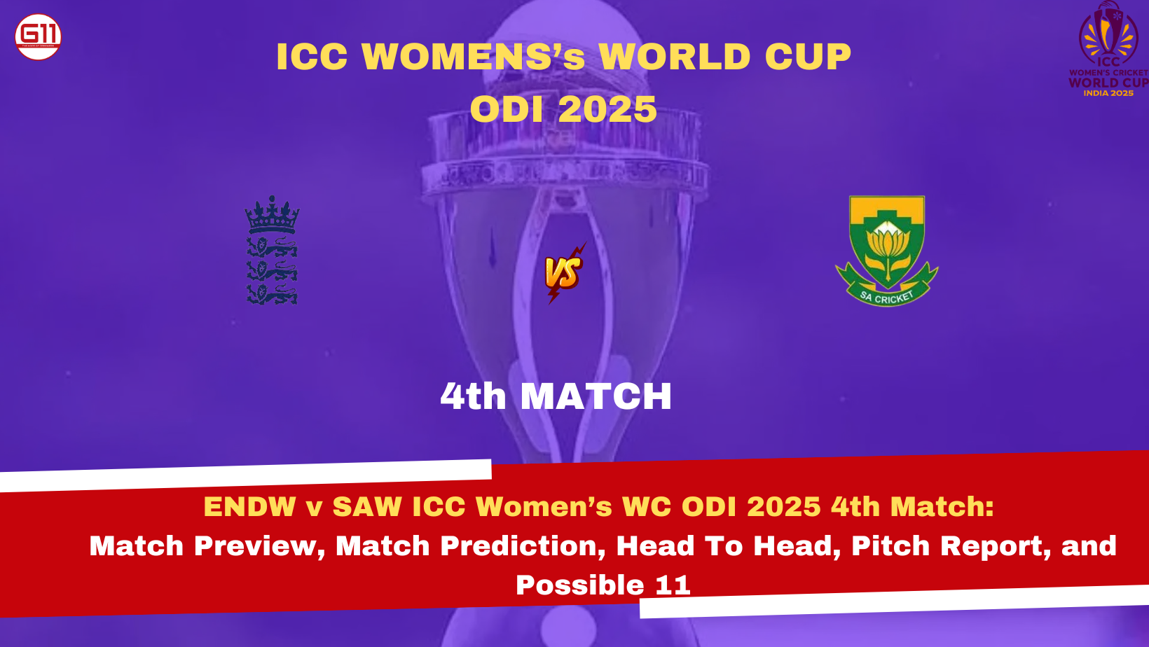 G11-Fantasy Cricket Prediction for Today's Match