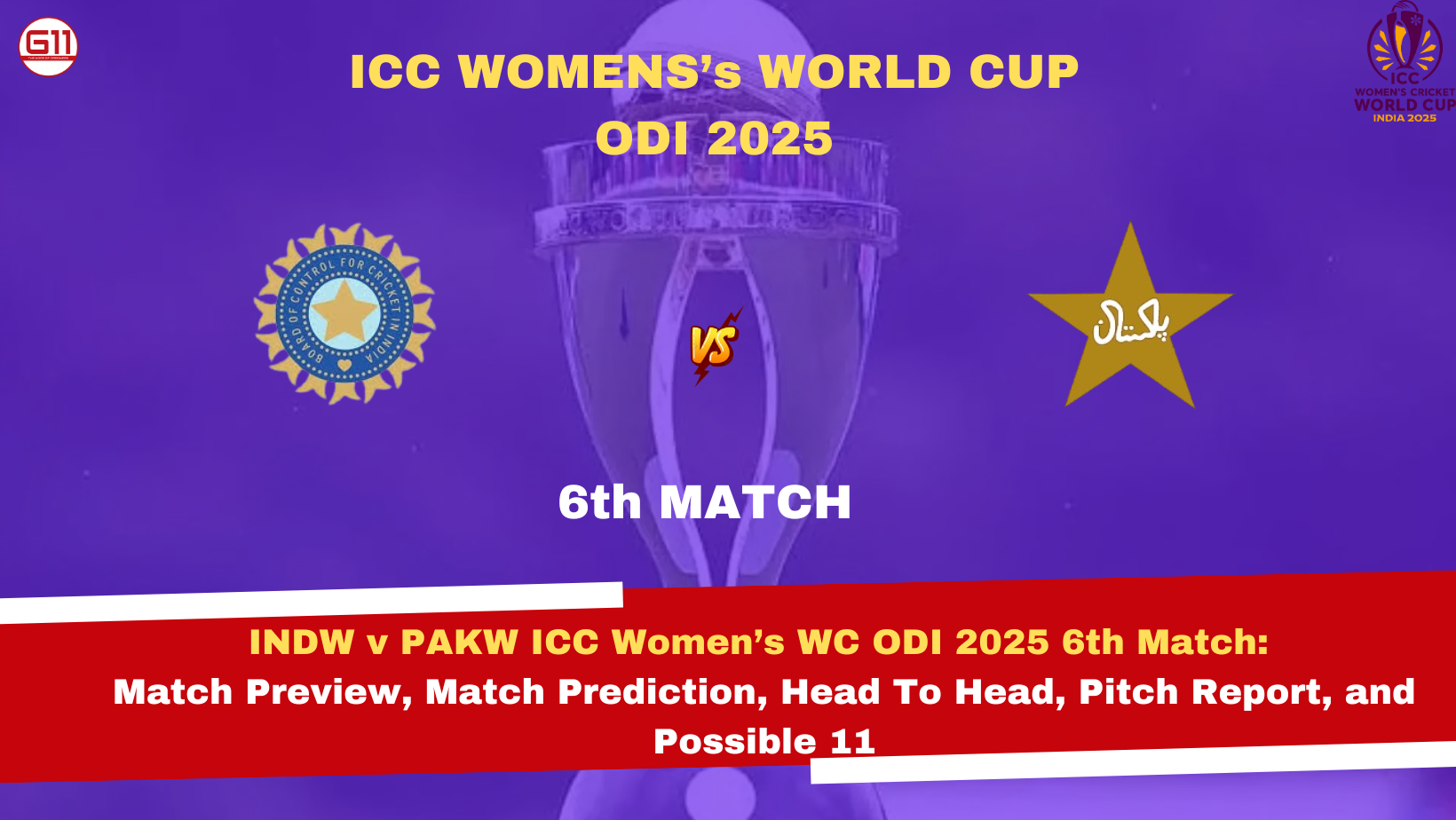 G11-Fantasy Cricket Prediction for Today's Match