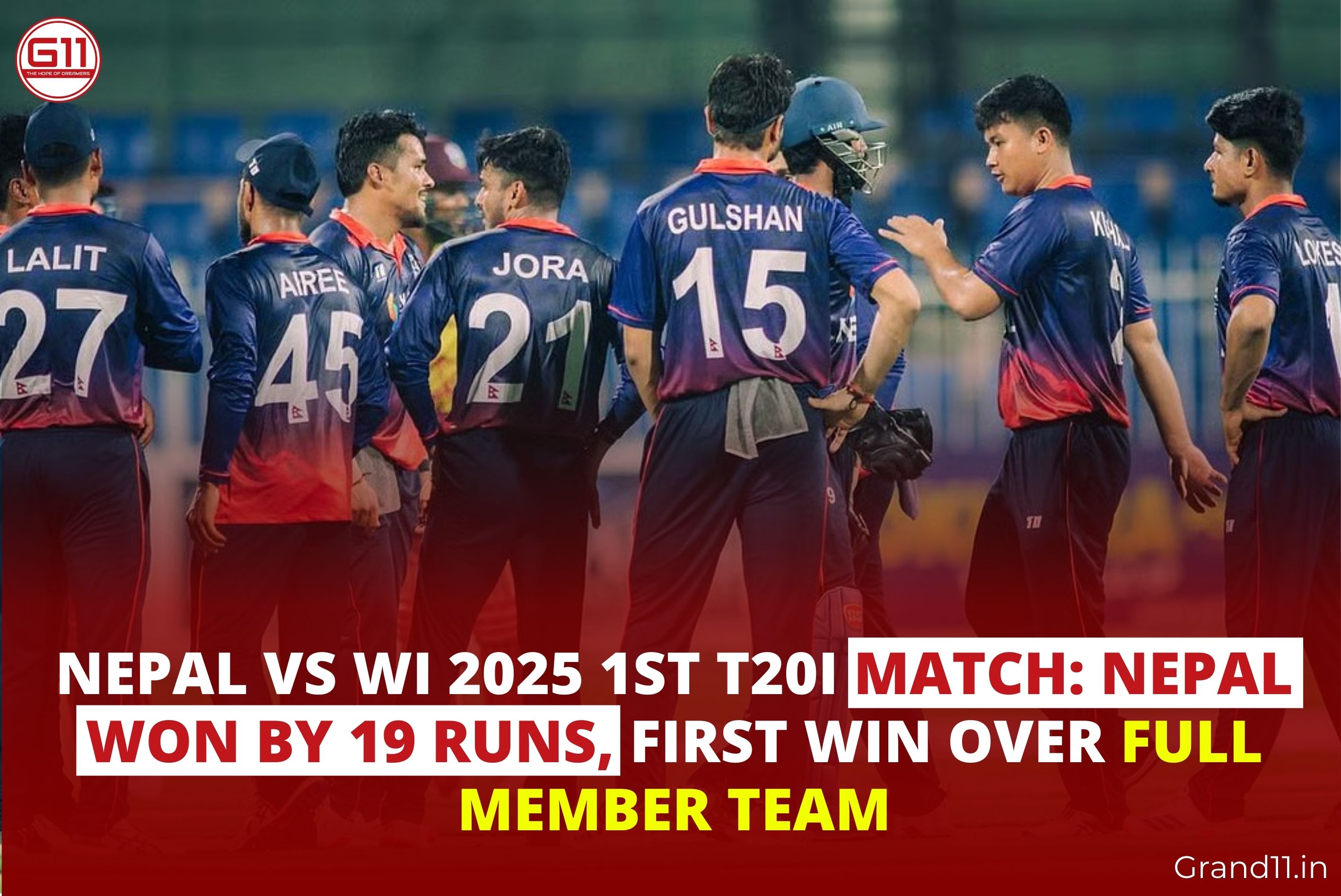 G11-Fantasy Cricket Prediction for Today's Match