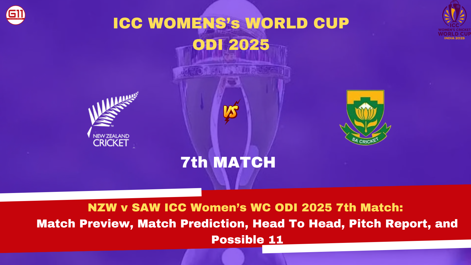 G11-Fantasy Cricket Prediction for Today's Match