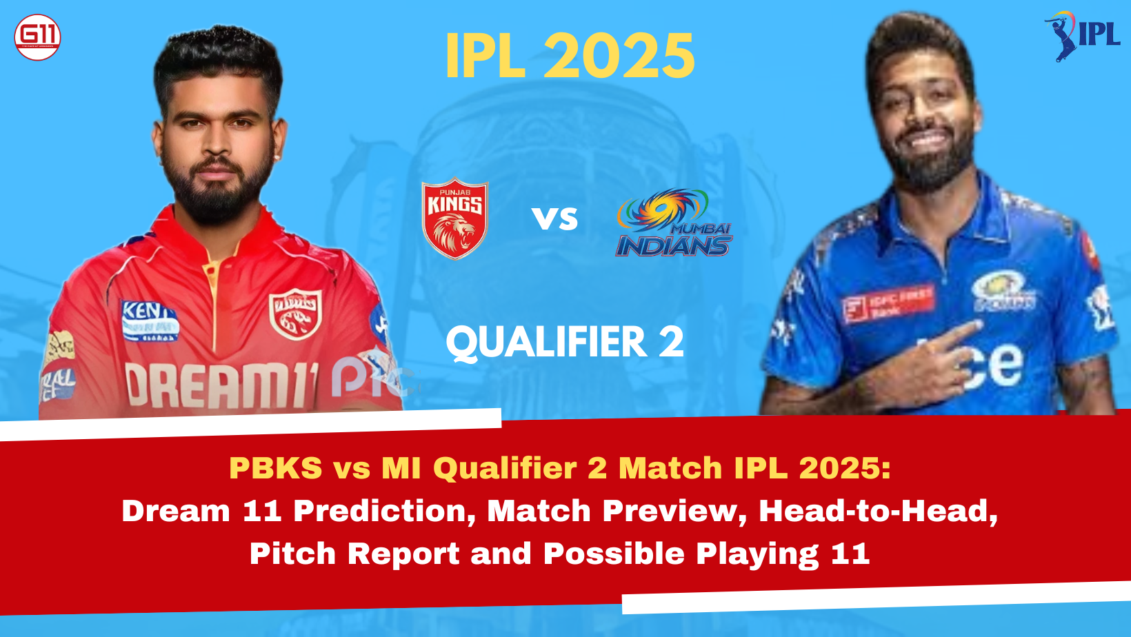 G11-Fantasy Cricket Prediction for Today's Match