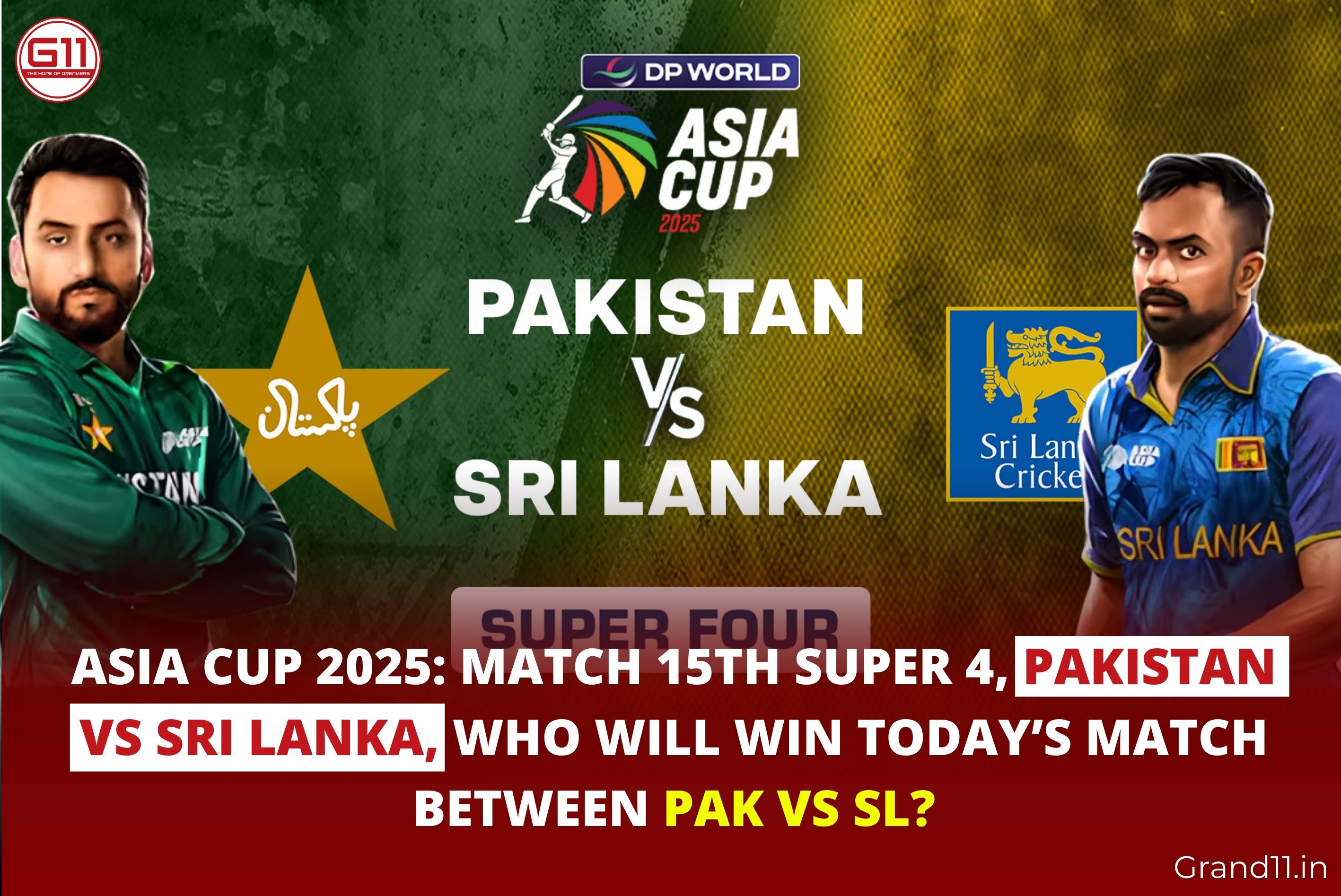 G11-Fantasy Cricket Prediction for Today's Match