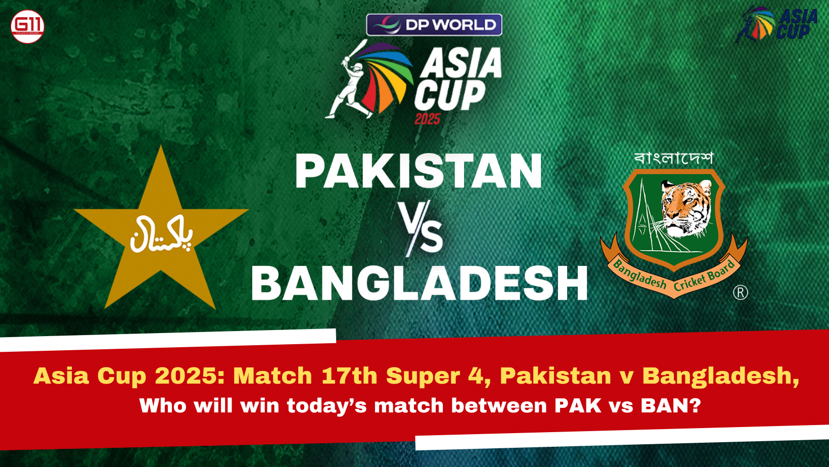 G11-Fantasy Cricket Prediction for Today's Match