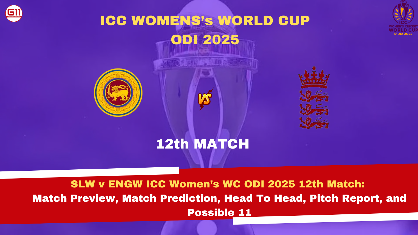 G11-Fantasy Cricket Prediction for Today's Match
