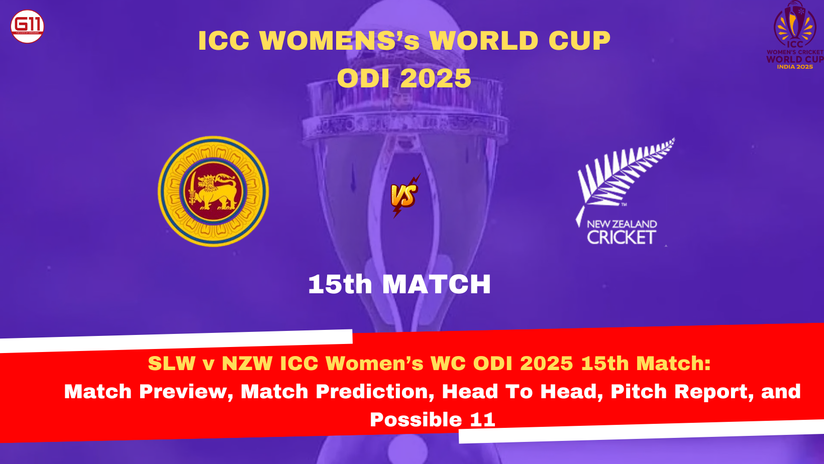 G11-Fantasy Cricket Prediction for Today's Match