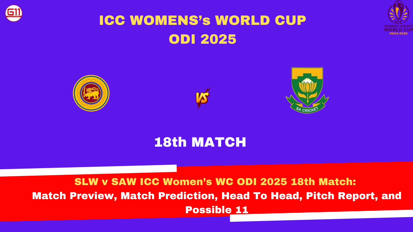 G11-Fantasy Cricket Prediction for Today's Match