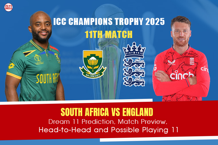 G11-Fantasy Cricket Prediction for Today's Match