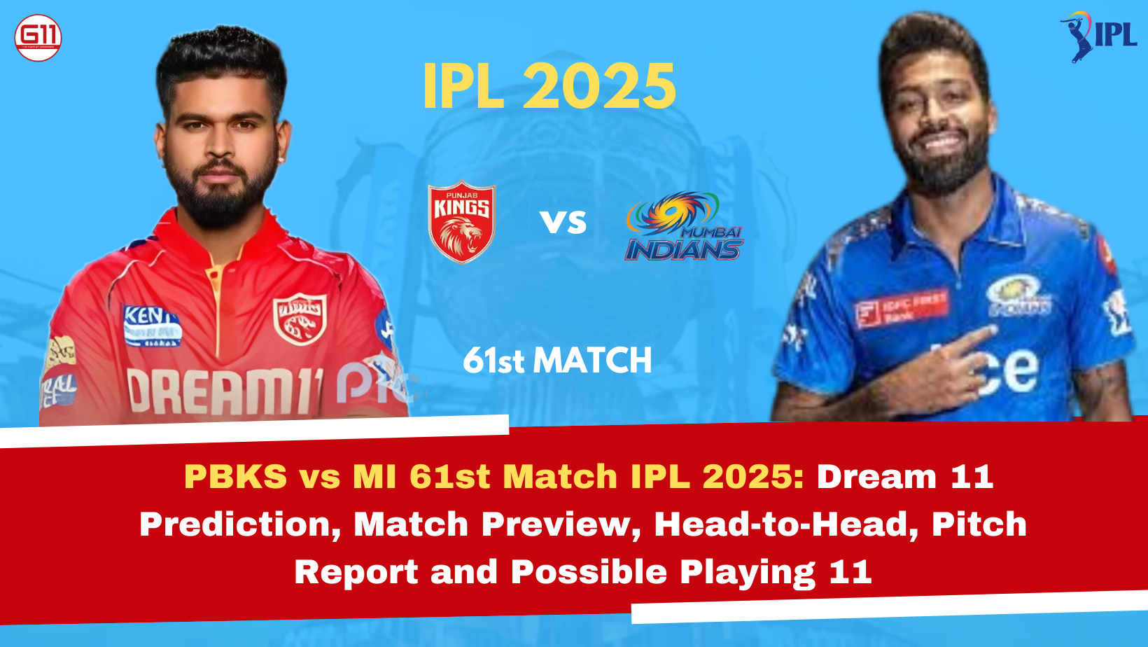 G11-Fantasy Cricket Prediction for Today's Match