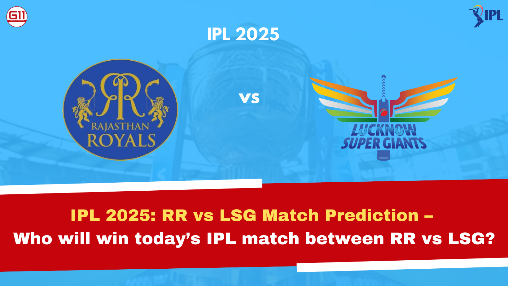 G11-Fantasy Cricket Prediction for Today's Match